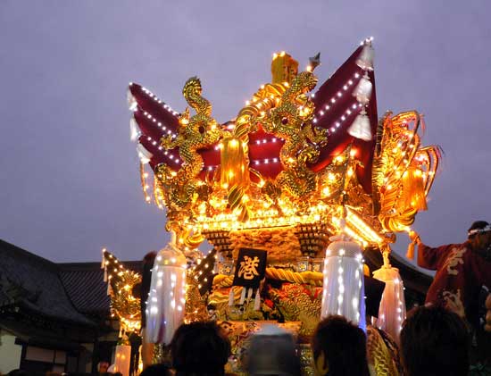 播州秋祭り 曽根天満宮秋祭り2007 屋台の練り合わせ