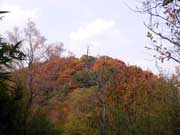 日笠山ハイキングコースの紅葉