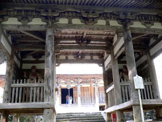 国宝 朝光寺　仁王像