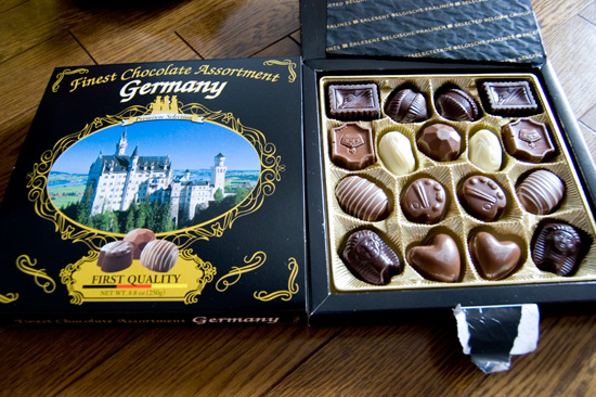 ドイツのチョコレート