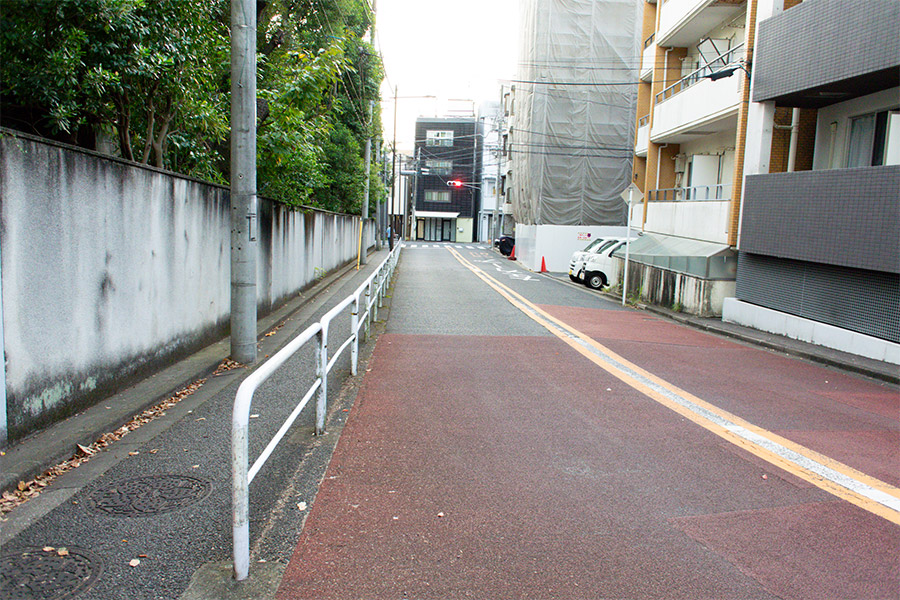 清水坂(台東区・上野公園から池之端へ下る坂)