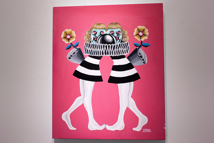 COOKIE 個展「この先 パラレル」の作品 BOWLING-G2