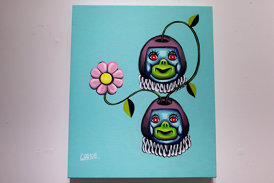 COOKIE 個展「この先 パラレル」の作品 Flower fairy