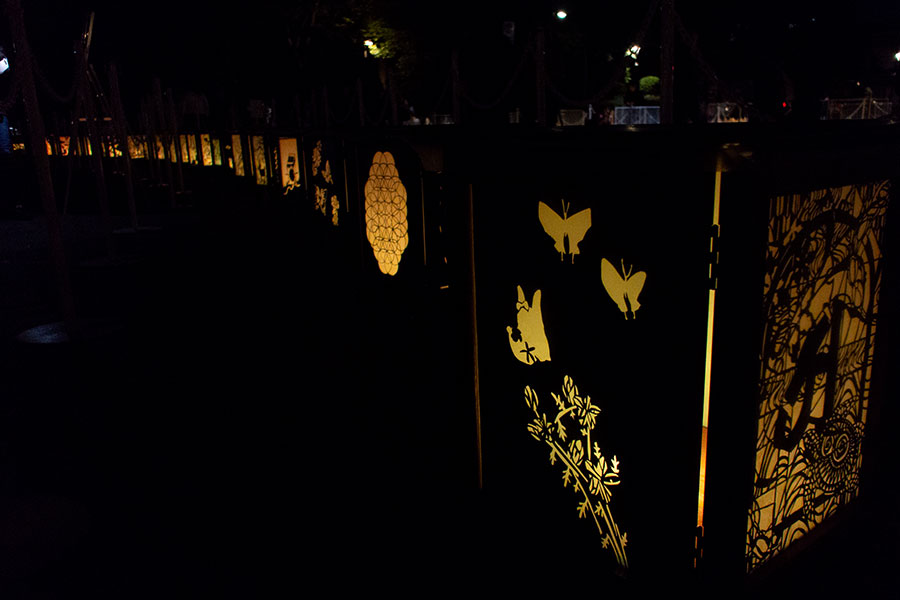 創エネ・あかりパーク2025 長野灯明まつりのあかり絵作品