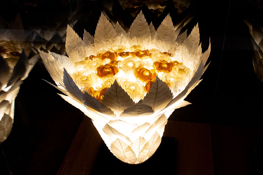 創エネ・あかりパーク2025 美濃和紙あかりアート展