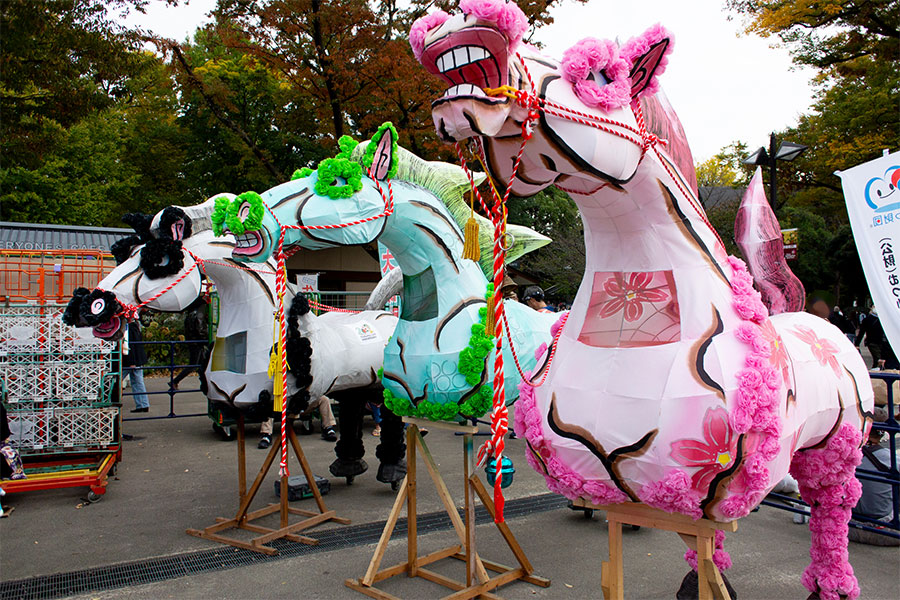 青森人の祭典 馬