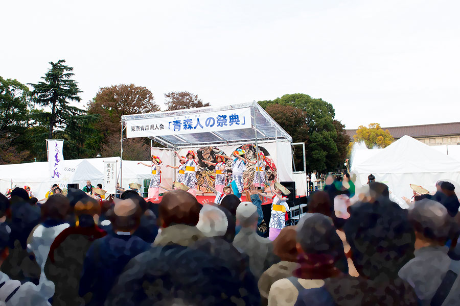 青森人の祭典 馬