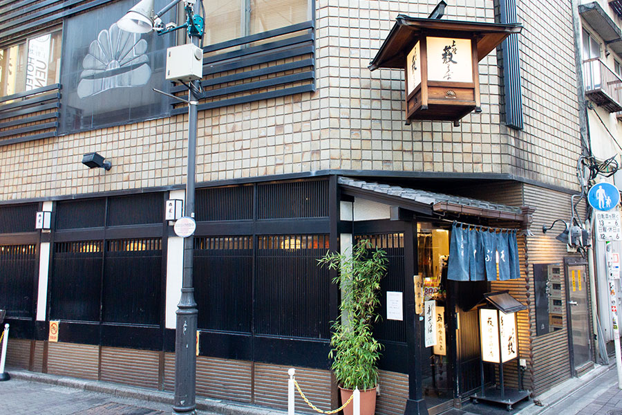 上野 藪そば 外観