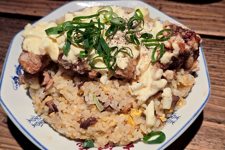 唐揚げタルタルチャーハン