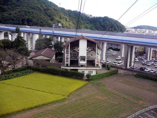 書写山圓教寺 ロープウェイからの風景