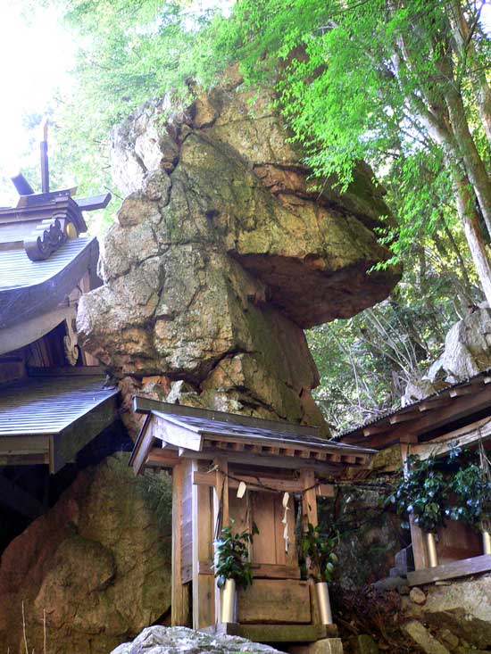 青倉神社の後ろ側