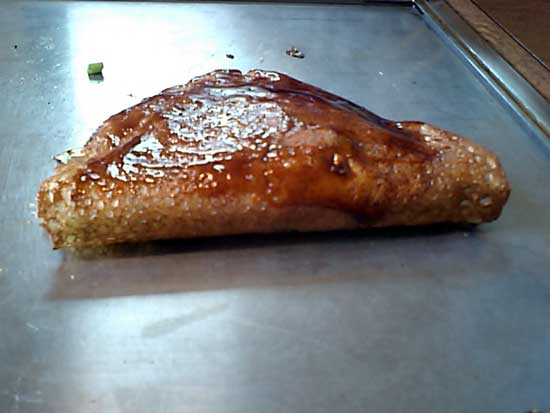 お好み焼き、鉄板焼き「つくし」の高砂名物にくてん