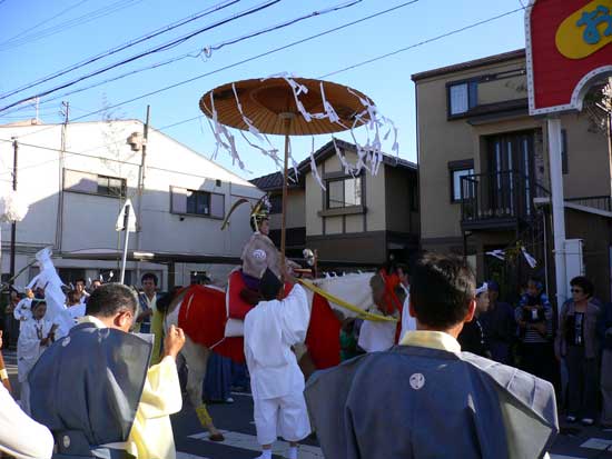 秋の播州祭り「高砂祭り」馬発見