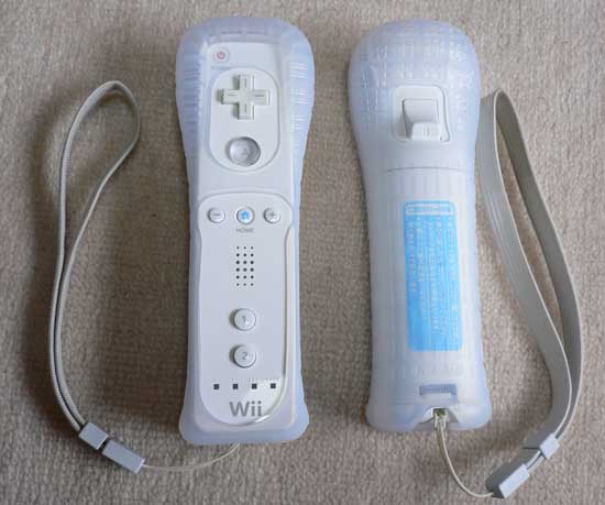 wiiリモコンジャケット装着