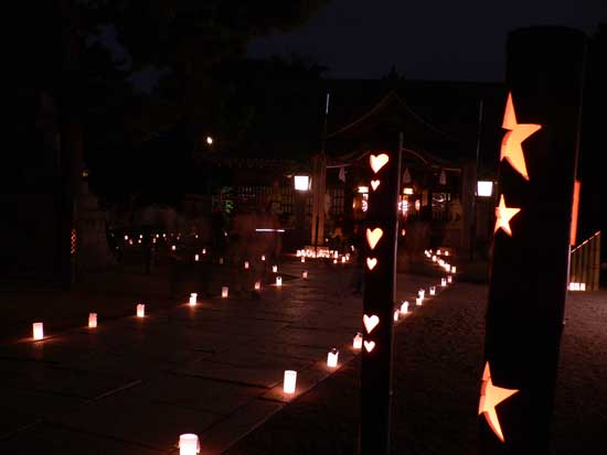 たかさご万灯祭2007 高砂神社内