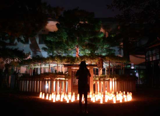 たかさご万灯祭2007 願い続ける女の人