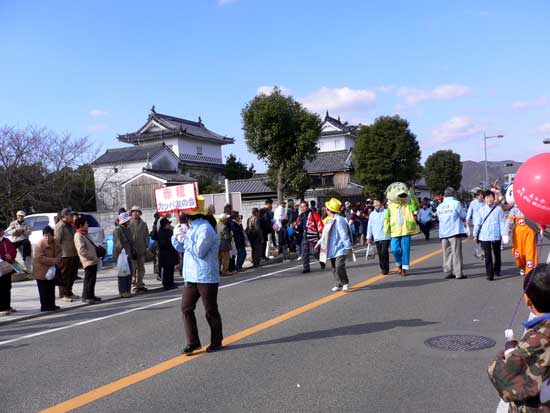 第104回赤穂義士祭 バトンパレード カッパ友の会