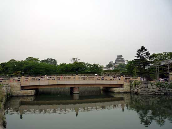 桜門橋と国宝姫路城