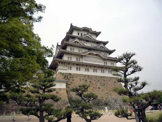 国宝姫路城の写真