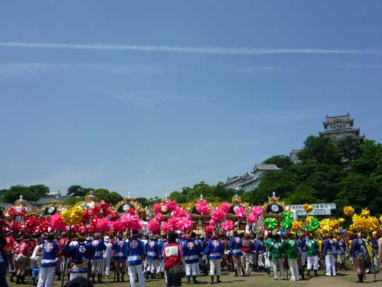 祭り屋台全て集合！