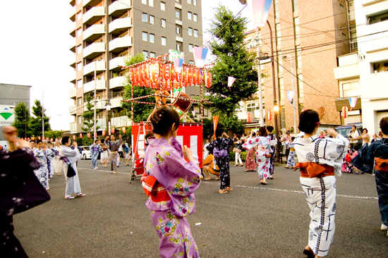 文京朝顔・ほおずき市