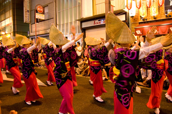 神楽坂まつり 阿波踊り