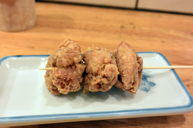 大衆酒場 かぶら屋 鶏唐揚げ串