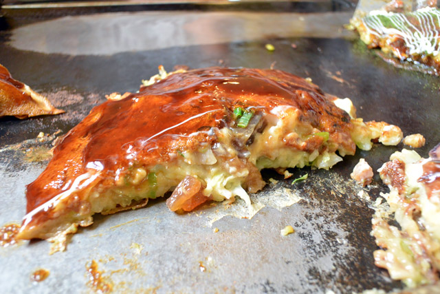 つくしのお好み焼きミックス チーズトッピング