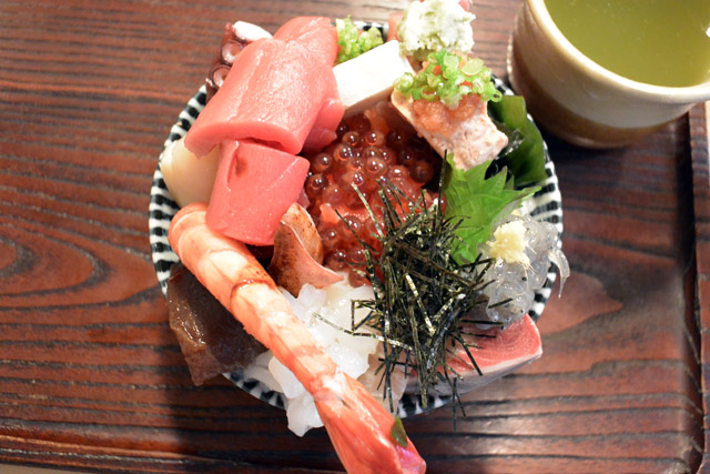 江戸富士 特上海鮮どん
