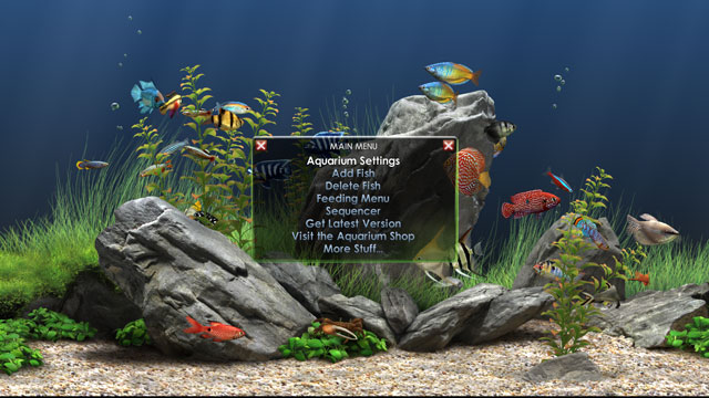 パソコンの画面を水槽に 泳ぐ熱帯魚など選べる Dream Aquarium Screensaver ドリームアクアリウムスクリーンセイバー Windos Mac Os対応 ぞえぞえねっと